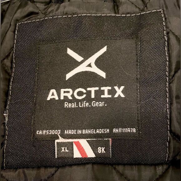 Arctix Winter Coat. Kids size XL. - Picture 4 of 10